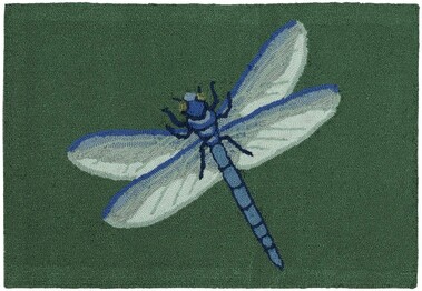 Trans Ocean Frontporch Dragonfly Green 455606